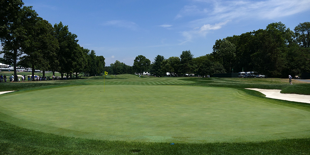 No. 6 | Par 4 | 482 yds. Keep an eye on the spine...