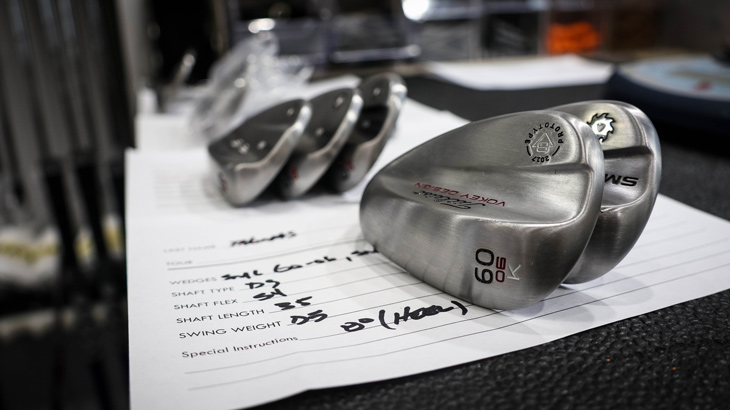 Vokey Tour Wedge Rep Aaron Dill is a busy man this...